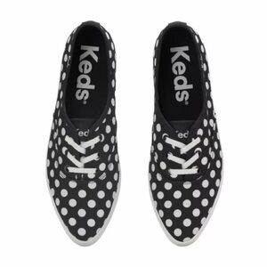 Keds Champion Point Low Canvas Polka Dot Lace-Up 9M